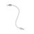  Kit Creative Flex flexible tube covered with silver RM02 material, with metal connectors