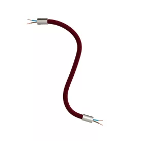  Kit Creative Flex flexible tube, burgundy RM19 fabric cover and metal connectors