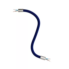   Kit Creative Flex flexible tube, dark blue RM20 fabric cover and metal connectors