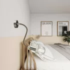 Kit Creative Flex flexible tube, black and gold RZ24 fabric cover, metal connectors