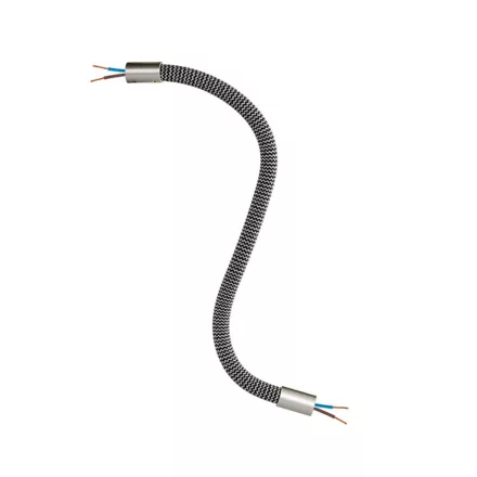 Kit Creative Flex tube, iron black RZ30 fabric cover, metal connectors