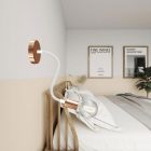 Kit Creative Flex flexible tube, white RM01 fabric cover and metal connectors