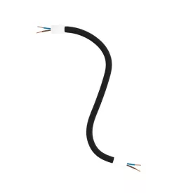   Kit Creative Flex flexible tube, black RM04 fabric cover and metal connectors