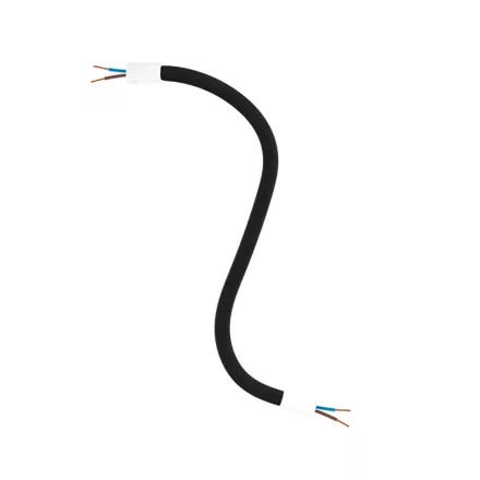 Kit Creative Flex flexible tube, black RM04 fabric cover and metal connectors