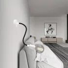 Kit Creative Flex flexible tube, black RM04 fabric cover and metal connectors