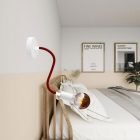 Kit Creative Flex flexible tube, RM09 with red fabric cover and metal connectors