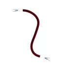 Kit Creative Flex flexible tube, burgundy RM19 fabric cover and metal connectors