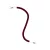 Kit Creative Flex flexible tube, burgundy RM19 fabric cover and metal connectors