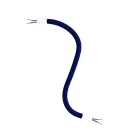 Kit Creative Flex flexible tube, dark blue RM20 fabric cover and metal connectors