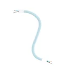 Kit Creative Flex flexible tube, baby blue RM76 with textile lining and metal connectors