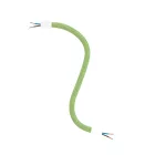 Kit Creative Flex flexible tube, grass green RM77 with textile lining and metal connectors
