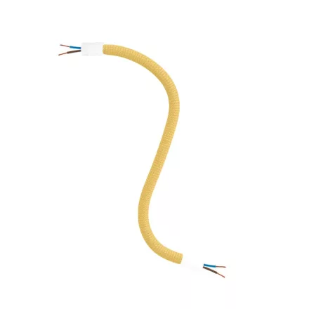 Kit Creative Flex flexible tube mustard RM79 with textile lining and metal connectors
