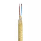 Kit Creative Flex flexible tube mustard RM79 with textile lining and metal connectors