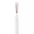 Kit Creative Flex flexible tube, white RM01 fabric cover and metal connectors