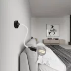 Kit Creative Flex flexible tube, white RM01 fabric cover and metal connectors