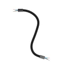 Kit Creative Flex flexible tube, black RM04 fabric cover and metal connectors