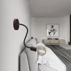 Kit Creative Flex flexible tube, black RM04 fabric cover and metal connectors