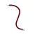 Kit Creative Flex flexible tube, RM09 with red fabric cover and metal connectors