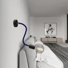 Kit Creative Flex flexible tube, dark blue RM20 fabric cover and metal connectors