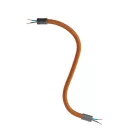Kit Creative Flex flexible tube, RM74 copper fabric cover and metal connectors