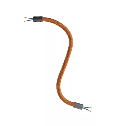 Kit Creative Flex flexible tube, RM74 copper fabric cover and metal connectors