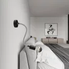 Kit Creative Flex flexible tube, titanium RM75 fabric cover and metal connectors