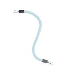 Kit Creative Flex flexible tube, baby blue RM76 with textile lining and metal connectors