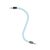  Kit Creative Flex flexible tube baby blue RM76 with textile lining and metal connectors
