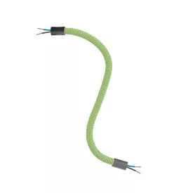   Kit Creative Flex flexible tube, grass green RM77 with textile lining and metal connectors