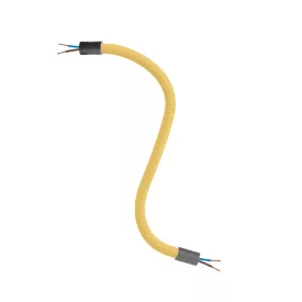   Kit Creative Flex flexible tube mustard RM79 with textile lining and metal connectors