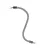 Kit Creative Flex flexible tube, black and white RZ04 fabric cover and metal connectors