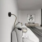 Kit Creative Flex flexible tube, black and gold RZ24 fabric cover, metal connectors