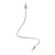 Kit Creative Flex flexible tube, white RM01 fabric cover and metal connectors
