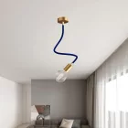 Kit Creative Flex flexible tube, dark blue RM20 fabric cover and metal connectors