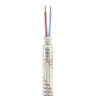 Kit Creative Flex flexible tube, Light Mélange RM72 fabric cover and metal connectors