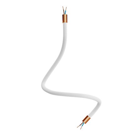 Kit Creative Flex flexible tube, white RM01 fabric cover and metal connectors