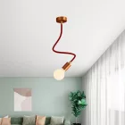 Kit Creative Flex flexible tube, burgundy RM19 fabric cover and metal connectors