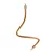 Kit Creative Flex flexible tube, RM73 bronze-colored fabric cover and metal connectors