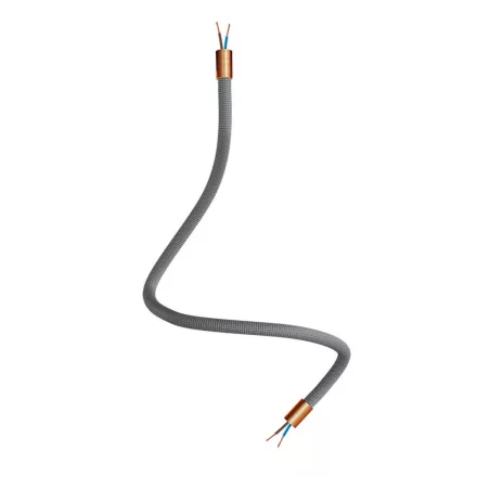 Kit Creative Flex flexible tube, titanium RM75 fabric cover and metal connectors