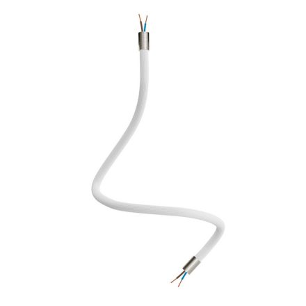  Kit Creative Flex flexible pipe, covered with white RM01 material, with metal connectors