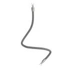 Kit Creative Flex flexible tube, black and white RZ04 fabric cover and metal connectors