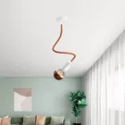 Kit Creative Flex flexible tube, RM74 copper fabric cover and metal connectors