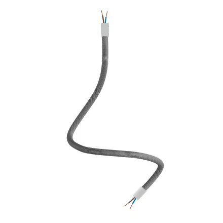 Kit Creative Flex flexible tube, titanium RM75 fabric cover and metal connectors