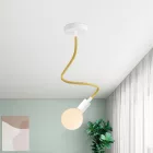 Kit Creative Flex flexible tube mustard RM79 with textile lining and metal connectors