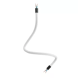   Kit Creative Flex flexible tube, white RM01 fabric cover and metal connectors