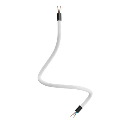 Kit Creative Flex flexible tube, white RM01 fabric cover and metal connectors