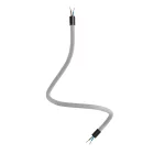 Kit Creative Flex flexible tube, silver RM02 fabric cover and metal connectors