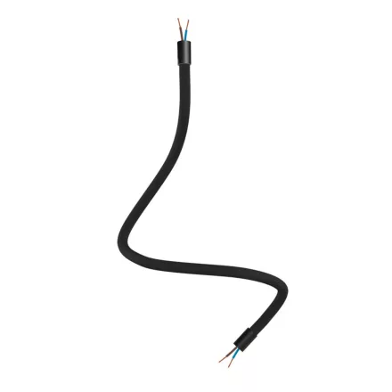 Kit Creative Flex flexible tube, black RM04 fabric cover and metal connectors