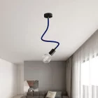 Kit Creative Flex flexible tube, dark blue RM20 fabric cover and metal connectors