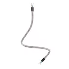 Kit Creative Flex flexible tube, Light Mélange RM72 fabric cover and metal connectors